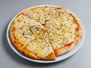Pizza con muzzarella