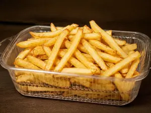 Porción de papas fritas