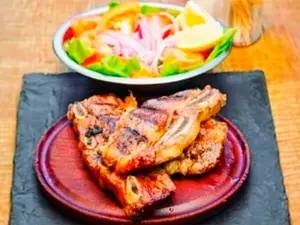 Asado porción.