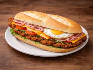 Sándwich de milanesa completa
