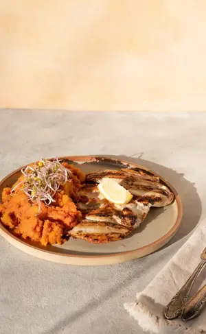 1/2 pollo deshuesado