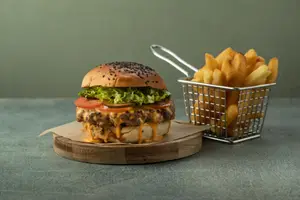 Hamburguesa doble smash