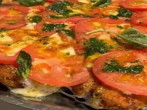 Milanesa caprese