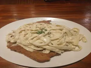 Milanesa con cintas para 1