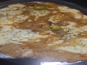 Milanesa fugazzeta para 1