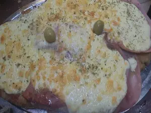 Milanesa muzzarella para 1