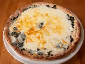 Pizza chica vegetariana de verdura