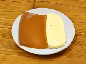 Postre vigilante batata y queso