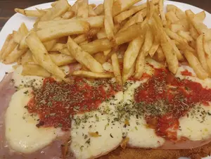 Suprema napolitana con guarnicion para 1