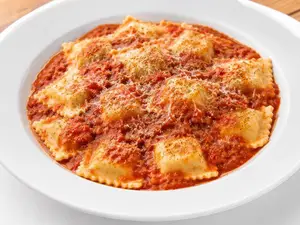 Menú - ravioles al filetto
