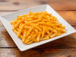 Papas con cheddar