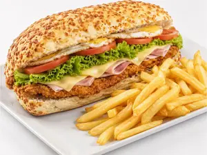 Sandwich de milanesa completo