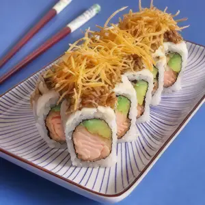 Crispy nikkei roll