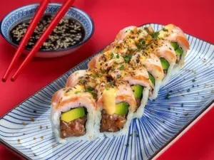 Dos salmones roll