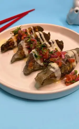 Dumplings De Mariscos X4