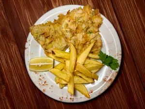 Escalope Con Guarnición