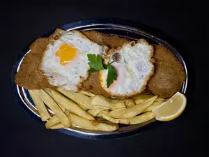 Milanesa A Caballo
