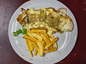 Milanesa A La Fugazzeta