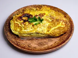 Omelette De Jamón Y Queso
