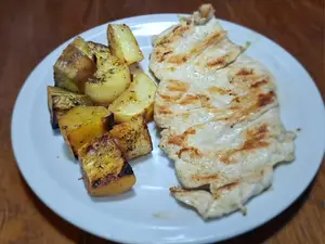 Pechuga grillada