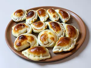 1 MUZZA Y 4 EMPANADAS