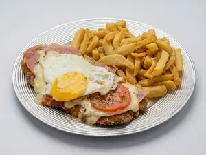 2 mila napo c/huevo y fritas
