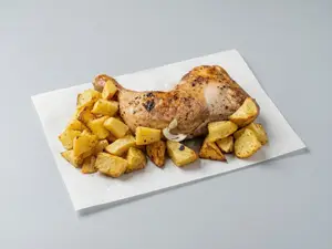 2 PORC DE POLLO AL HORNO CON PAPAS