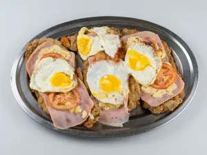 3 mila napos c huevo y fritas