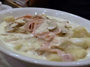 4 p ñoquis c/bolog crema o fil