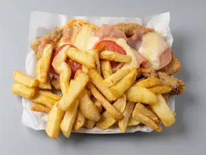 Napo tern c ensalada o fritas