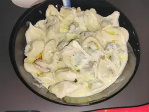 RAVIOLES A LA CREMA