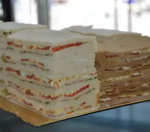 Jamón cocido,morron y huevo
