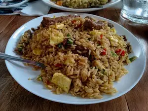Arroz chaufa de carne