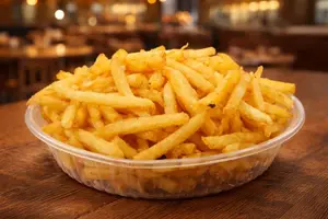 Bandeja de papas fritas