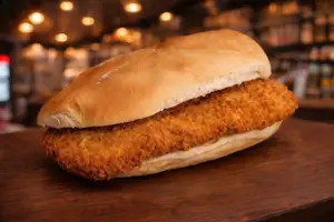 Sanguche de milanesa simple