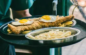 Milanesa a caballo