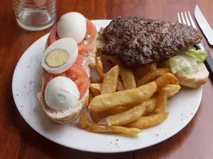 Hamburguesa casera