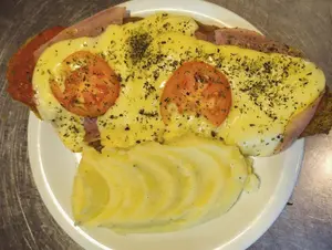 Milanesa Napolitana Con Fritas