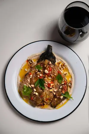 Berenjena asada