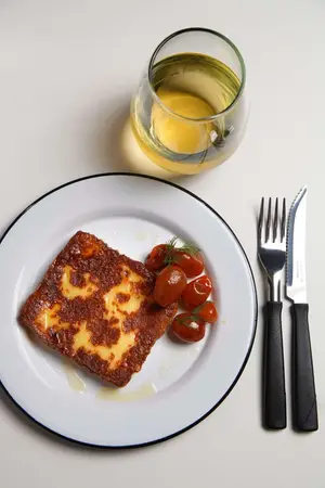 Halloumi grillado