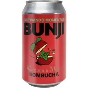 Kombucha bunji manzana 354 ml