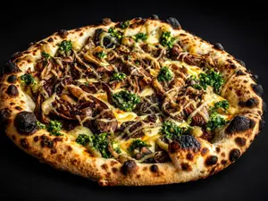 Pizza magic mushroom
