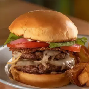 Hamburguesa Provolone Ahumado