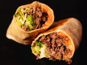 Wrap de carne clásico