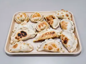Empanada cebolla y queso horno