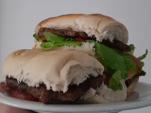 Sanguche de seitan barbacoa