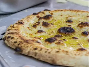 Pan de Pizza - Ajo