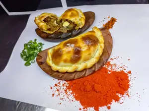 Carne cortada a cuchillo horno