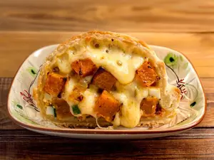 Calabaza y queso