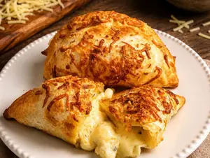 Cuatro quesos gratinada